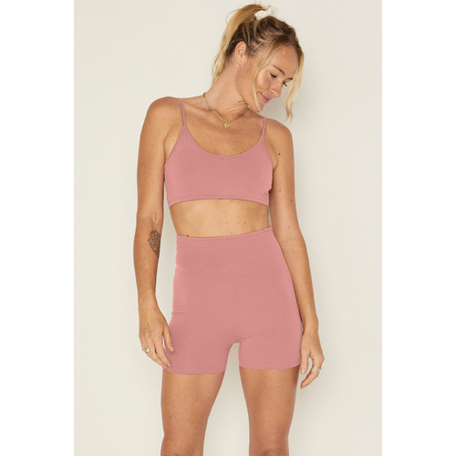 Bamboo Sporty Short 2.0 - Pink Clay