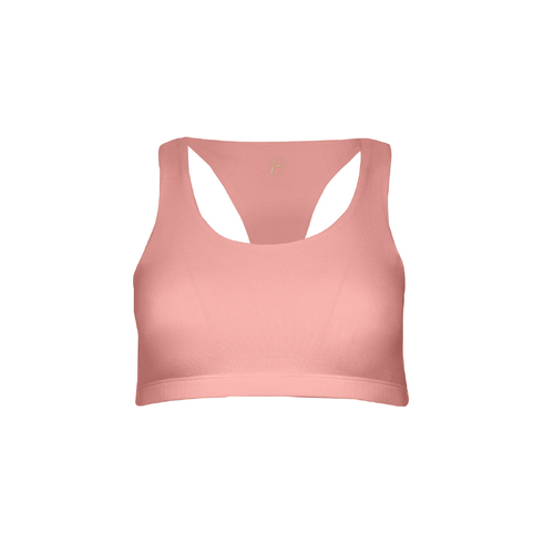 Bamboo Racer Back Bra 2.0 - Pink Clay